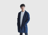 ウールブレンドコート