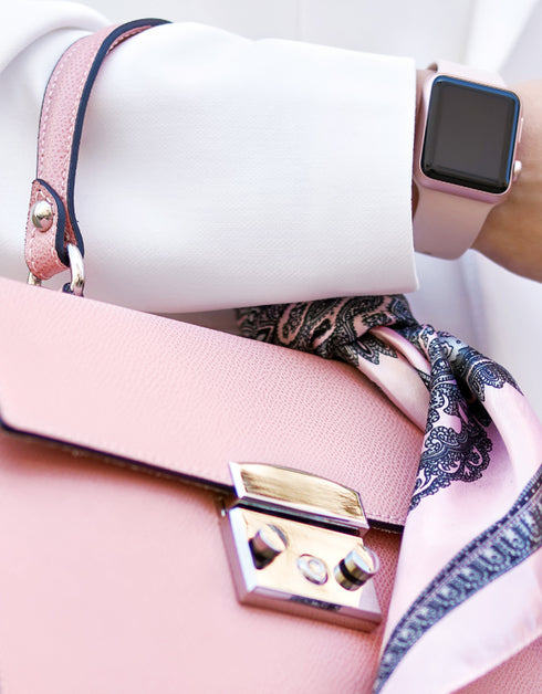 レザーハンドバッグ