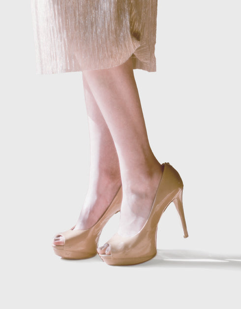 レザーハイヒールシューズ