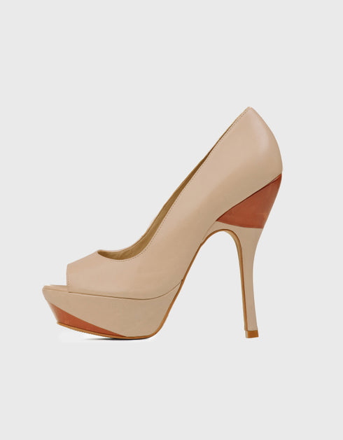 レザーハイヒールシューズ