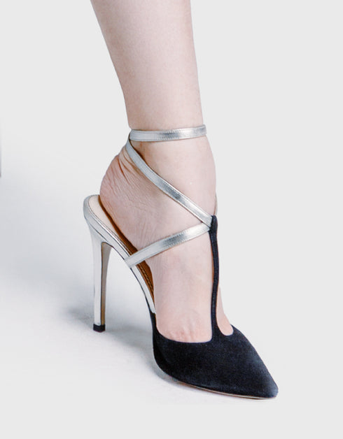 レザーハイヒールシューズ