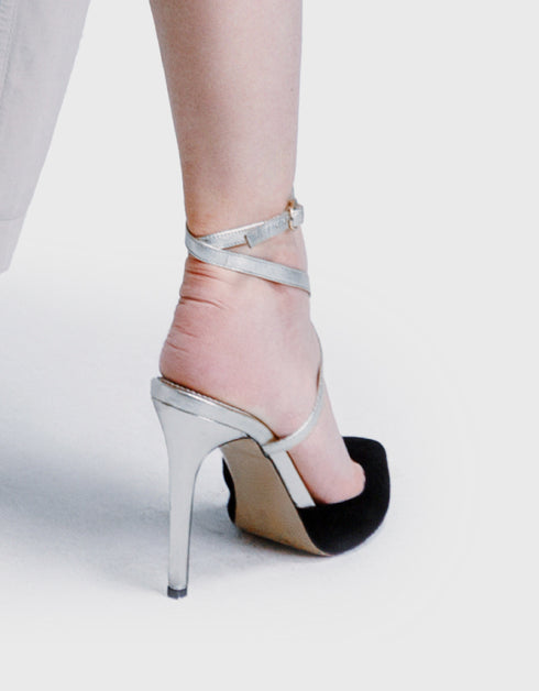 レザーハイヒールシューズ