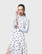 ドットプリントワンピース
