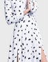 ドットプリントワンピース