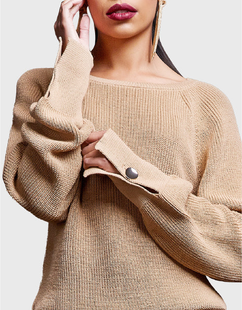 カシミアタッチニット