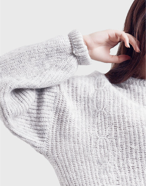 カシミアタッチニット