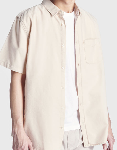 べーシックコットンシャツ