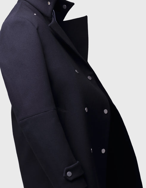 ウールブレンドコート